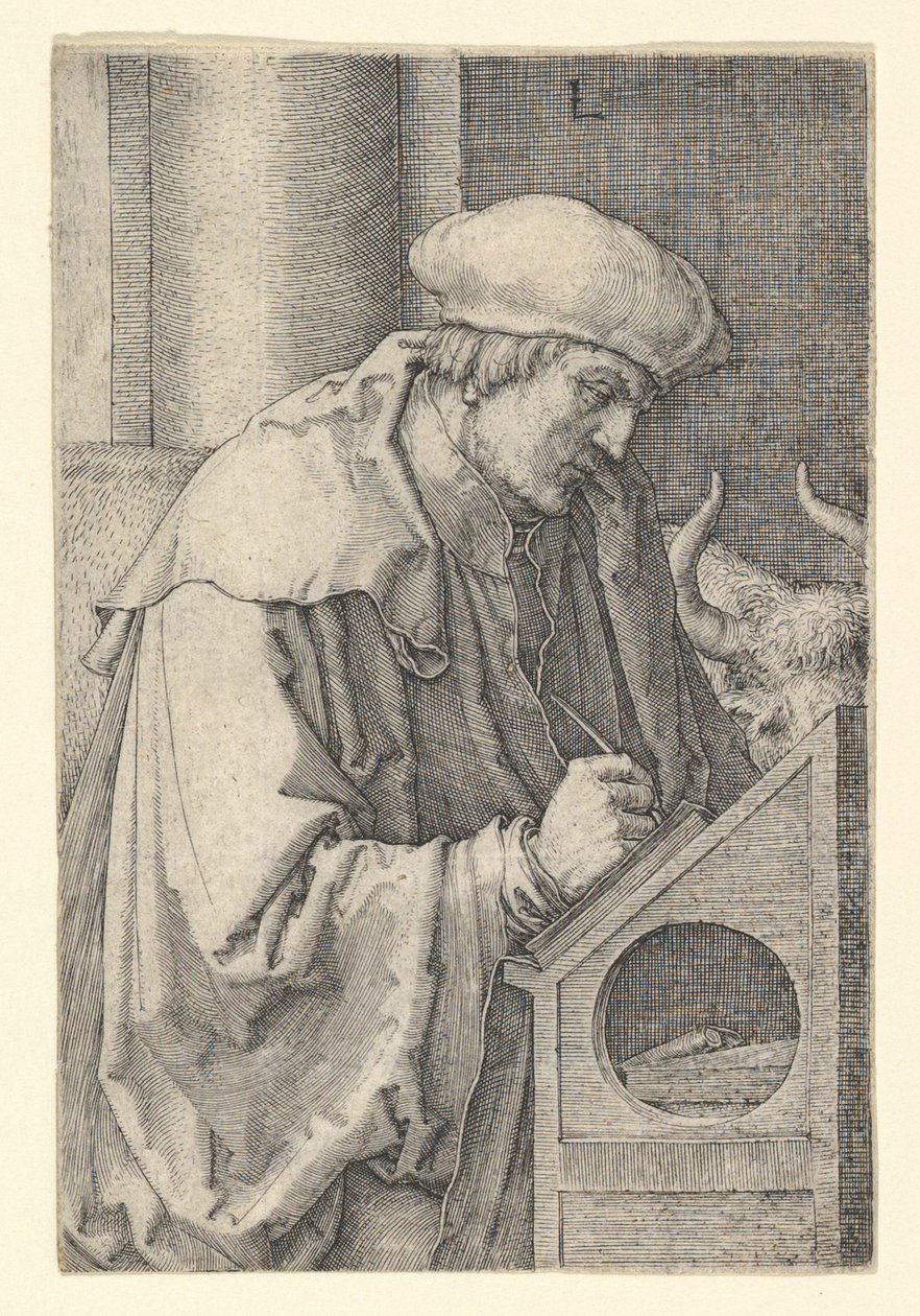 Sint-Lucas door Lucas van Leyden
