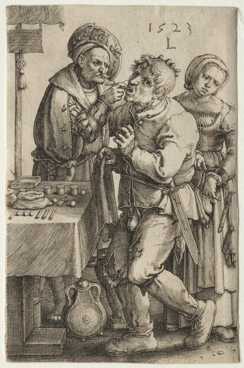 De Tandarts door Lucas van Leyden