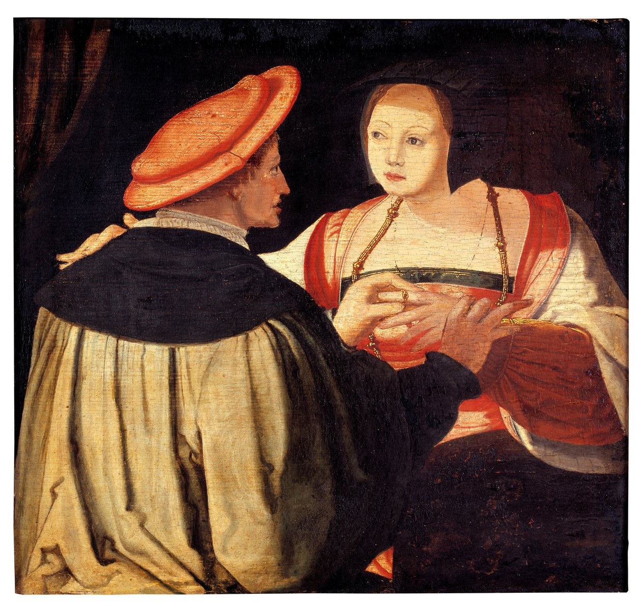 De verloving door Lucas van Leyden