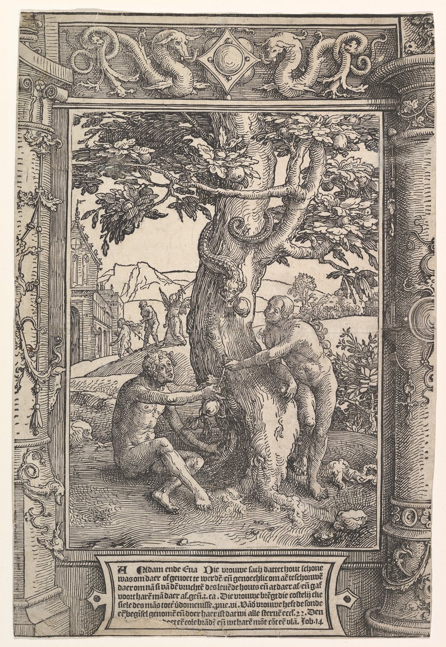 De Val van de Mens door Lucas van Leyden