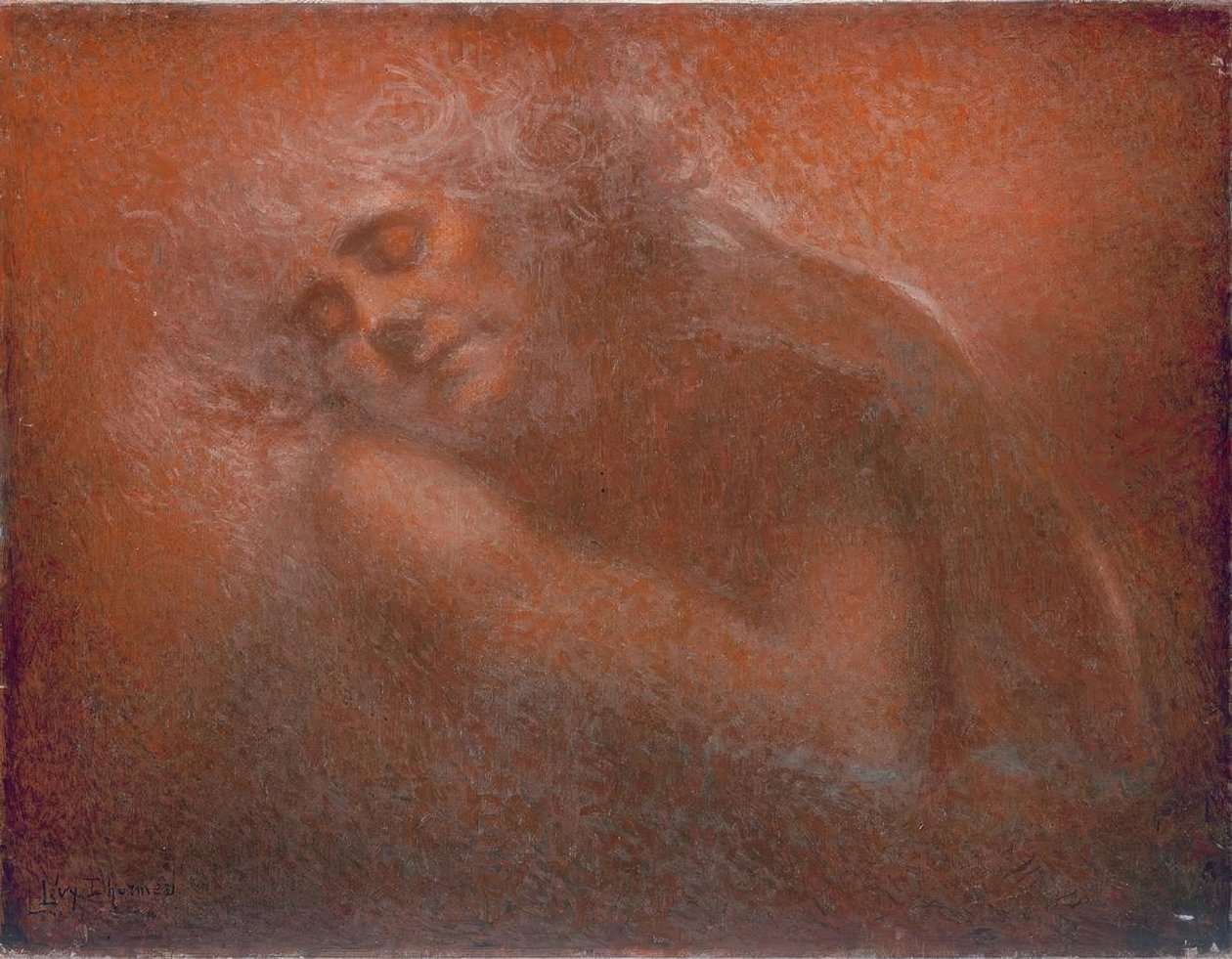 De gepassioneerde door Lucien Levy-Dhurmer
