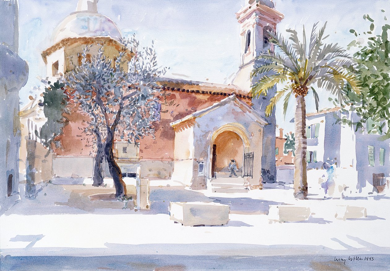 Provençaalse Kerk, 1993 door Lucy Willis