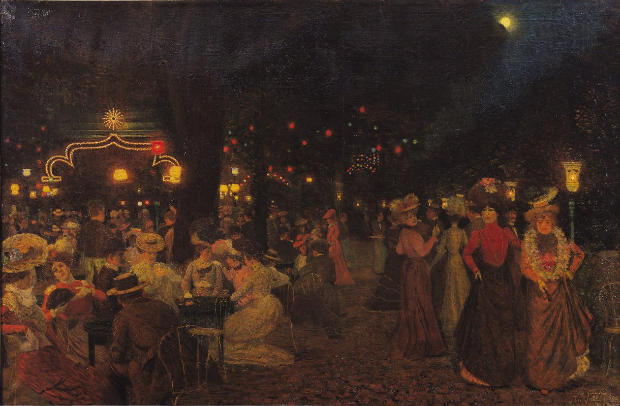De Bal Bullier, 1902 door Ludovic Vallee