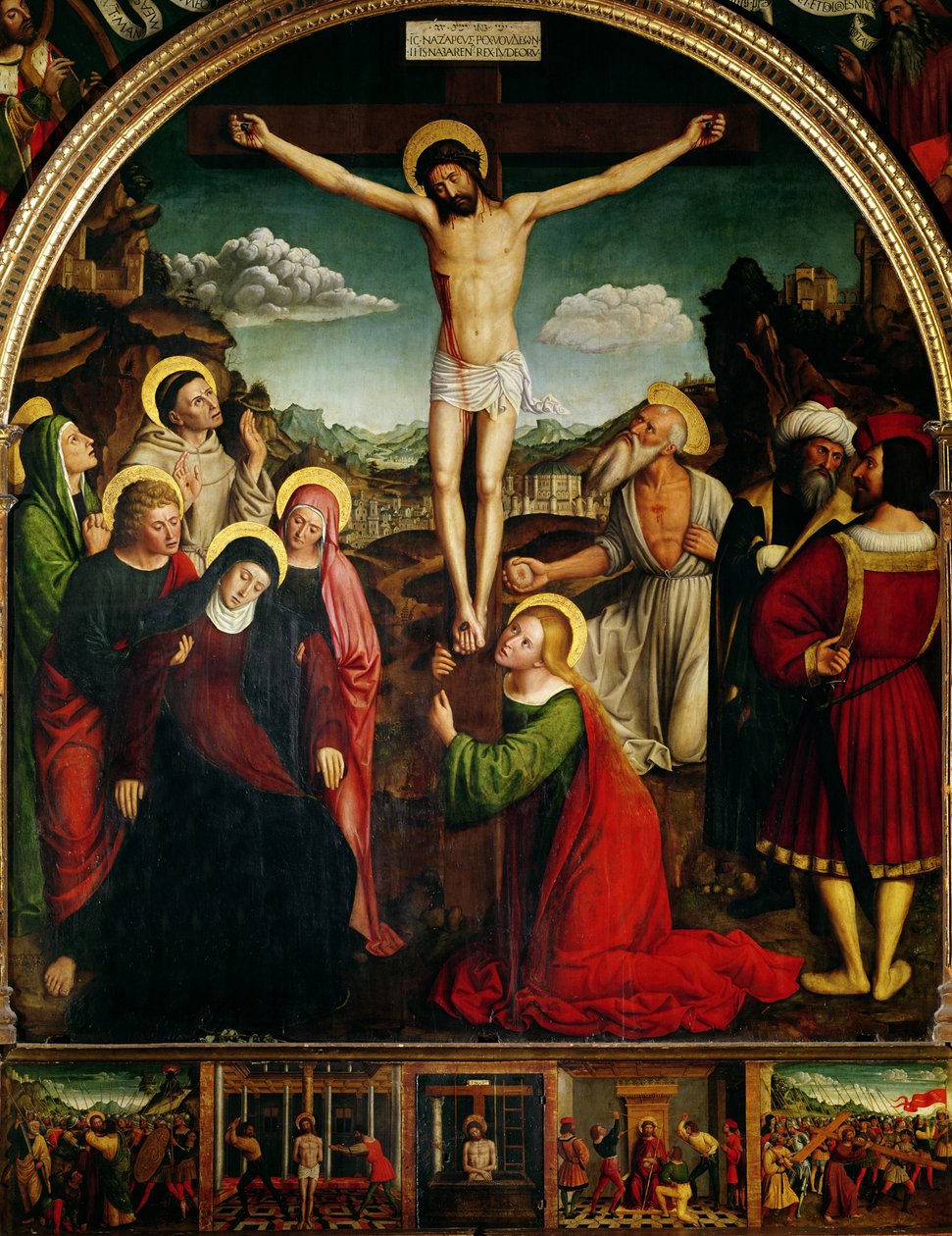Kruisiging door Ludovico Brea