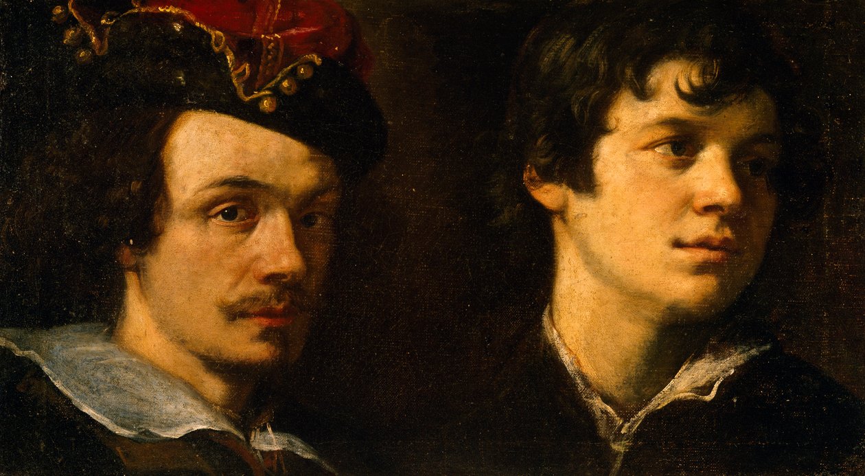 Twee hoofden door Ludovico Cardi