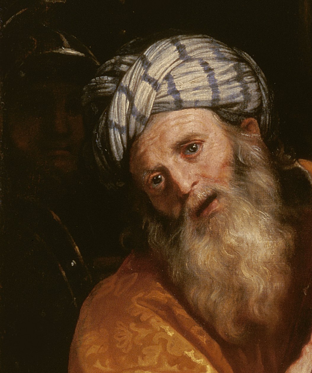 Detail van Pilatus uit Ecce Homo door Ludovico Cardi Cigoli