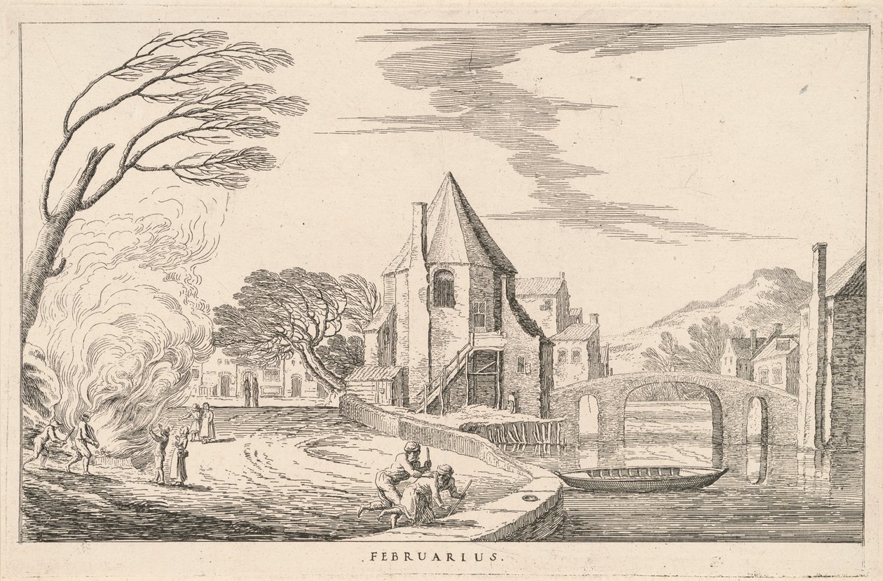 Februarius (Februari) door Ludovico Mattioli