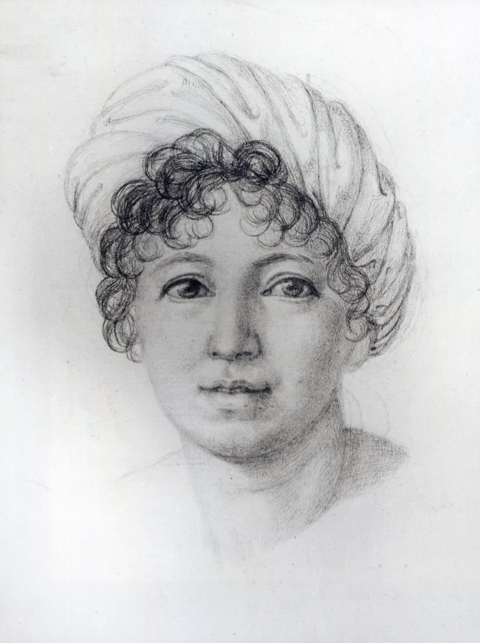 Madame de Stael door Ludwig or Carl Louis Tieck