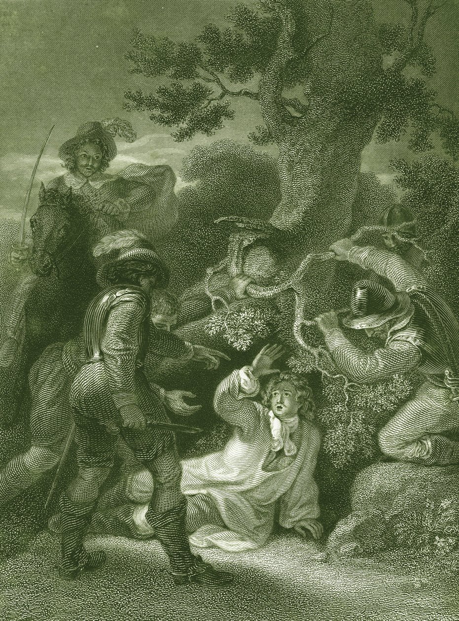 Hertog van Monmouth gevangen na de slag bij Sedgemoor door Ludwig Deutsch