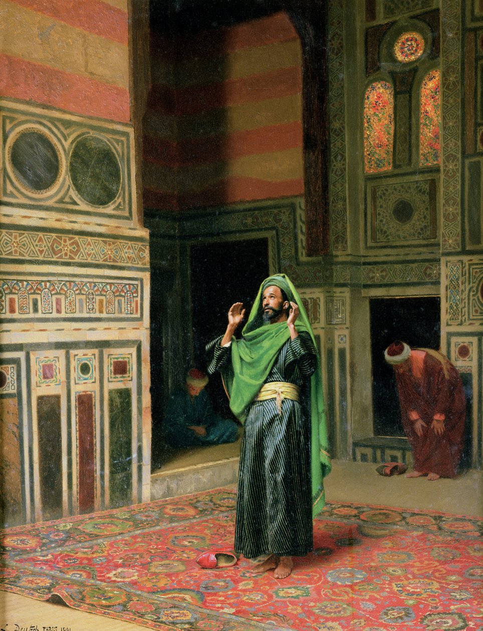 In de moskee door Ludwig Deutsch