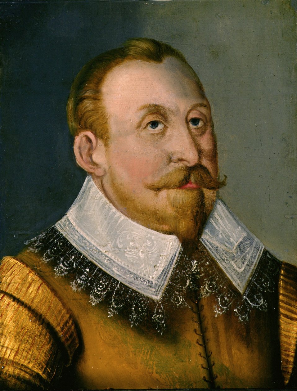 Koning Gustav Adolf Wasa van Zweden door Ludwig Ferdinand Schnorr von Carolsfeld