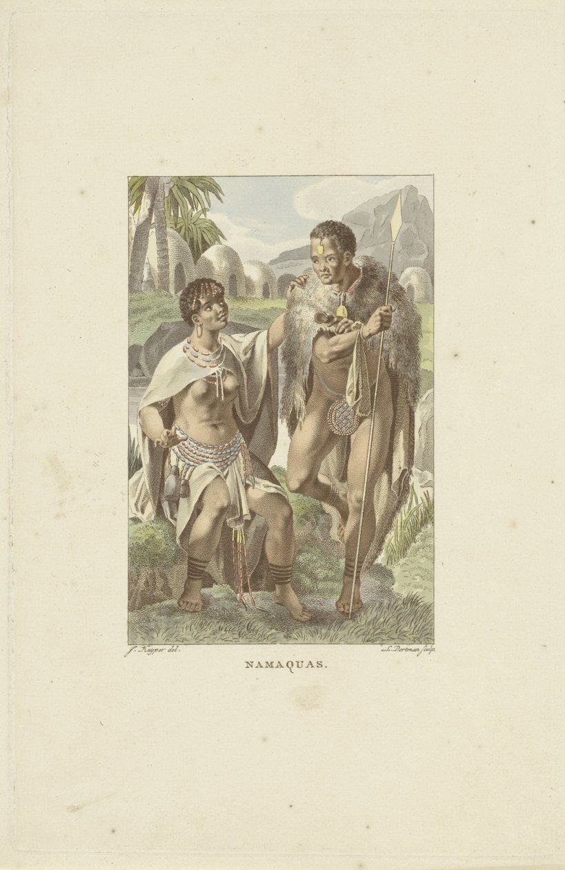 Nama van Zuidelijk Afrika door Ludwig Gottlieb Portman