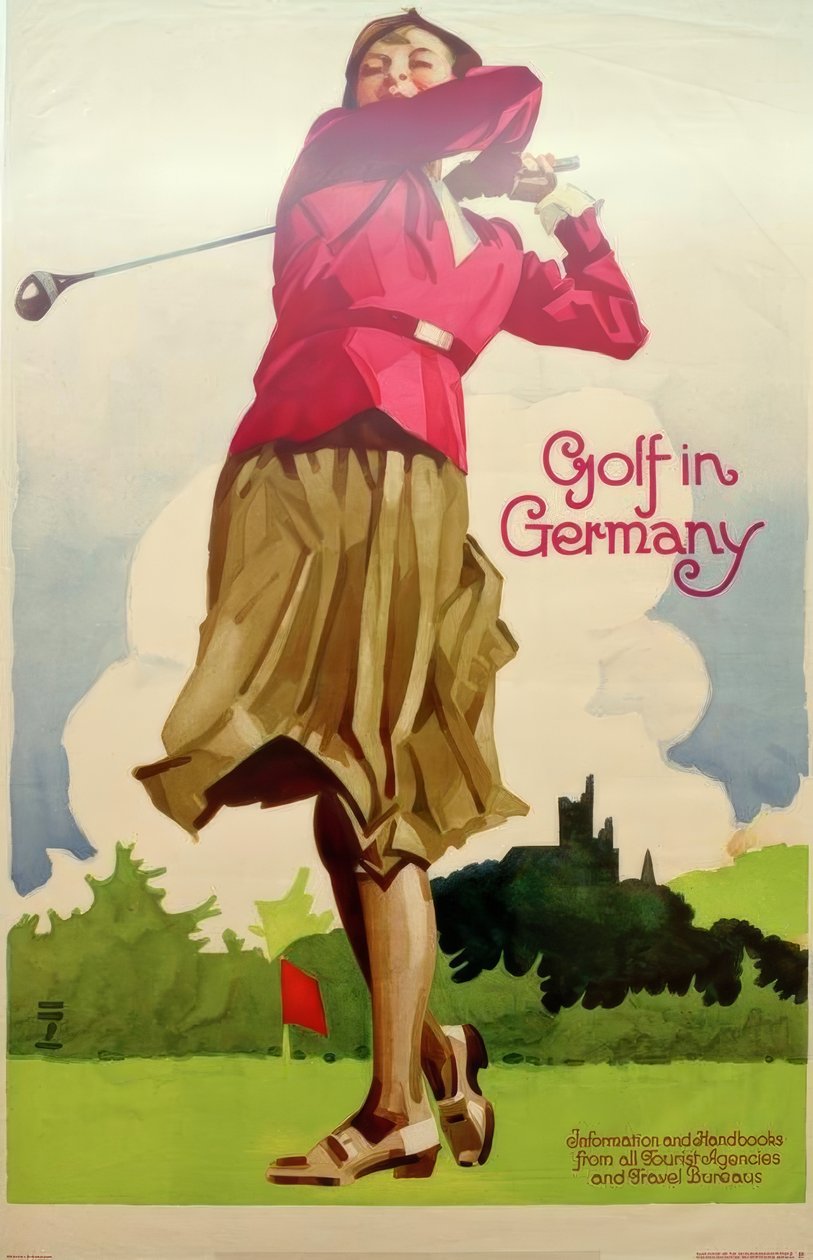 Golf in Duitsland / Informatie en handboeken van alle toeristenbureaus en reisbureaus door Ludwig Hohlwein