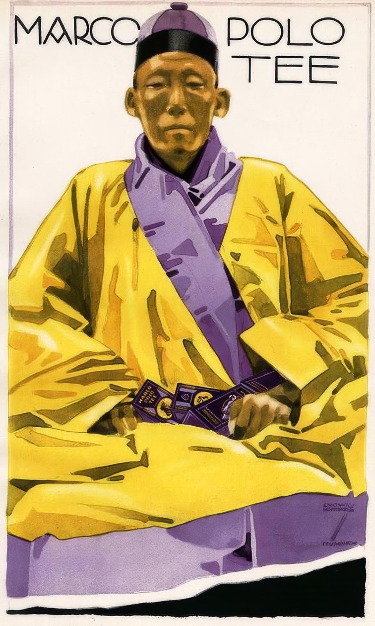 Marco Polo Thee door Ludwig Hohlwein