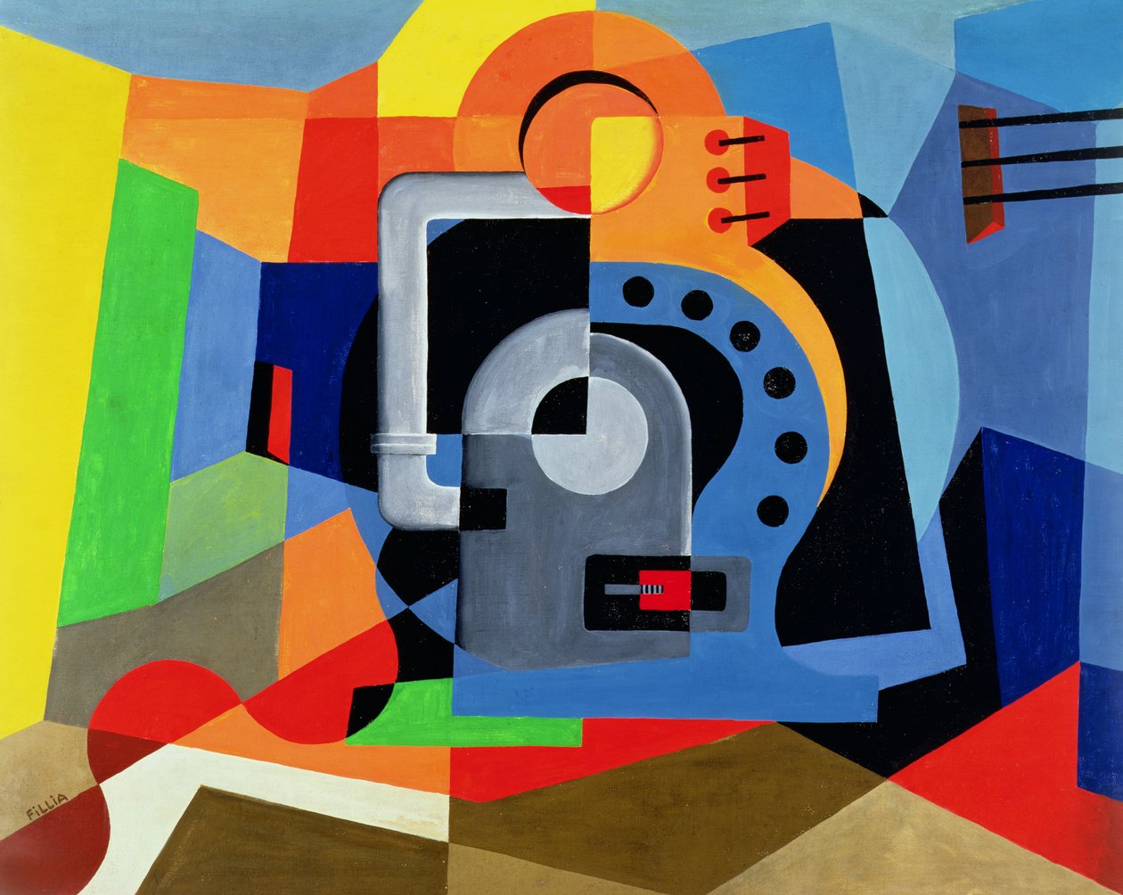 Mechanisch Idool door Luigi Colombo Fillia