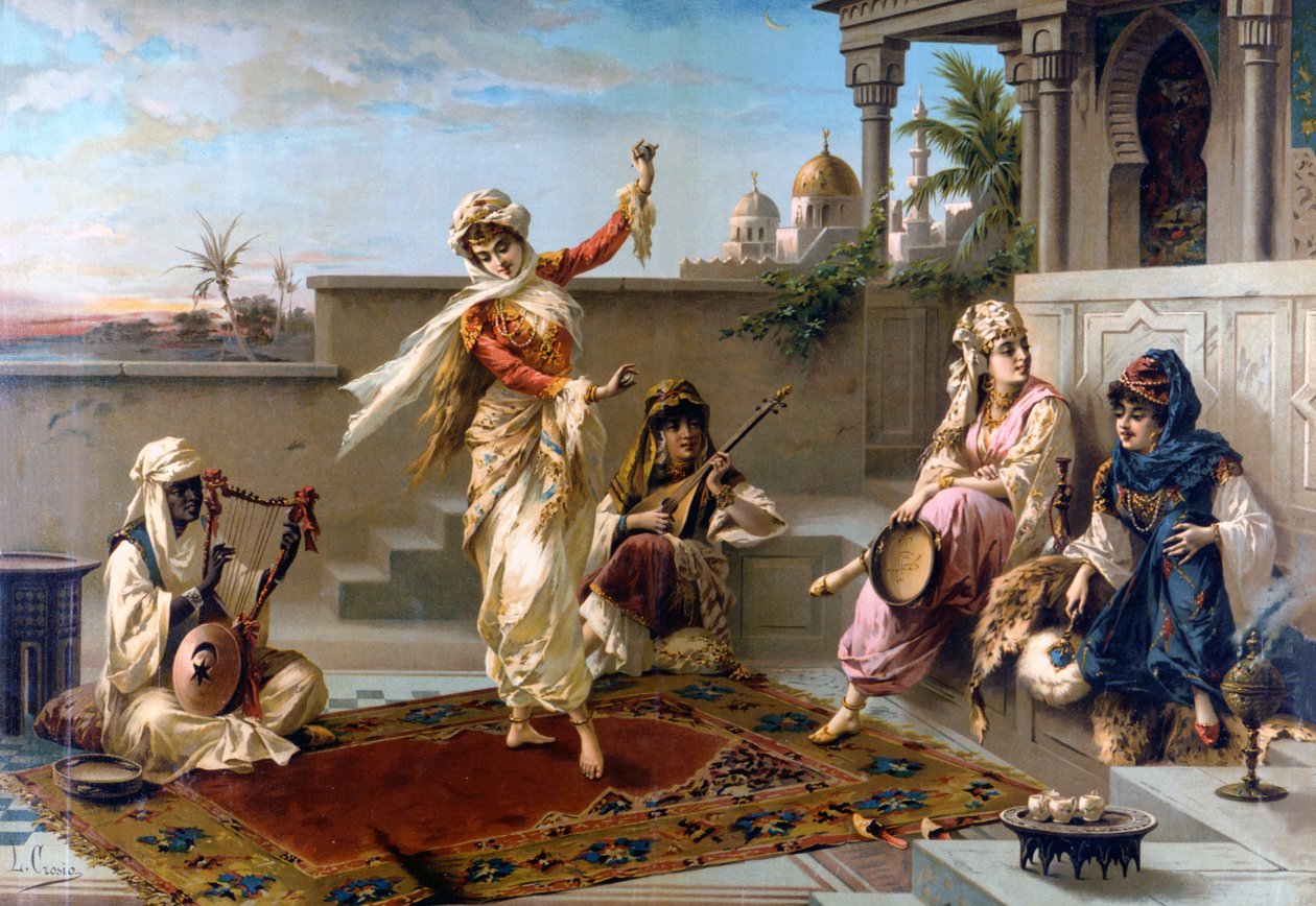 Het harem door Luigi Crosio