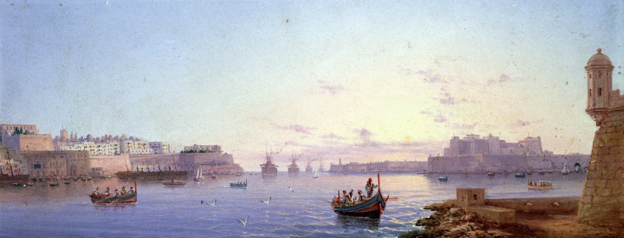 De Grote Haven, Valletta door Luigi Maria Galea