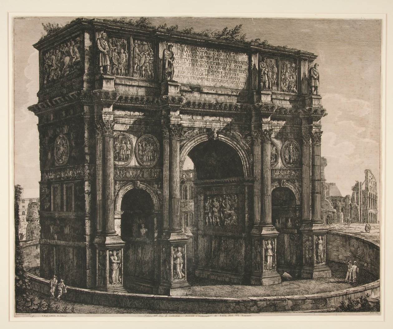 Veduta dell door Luigi Rossini