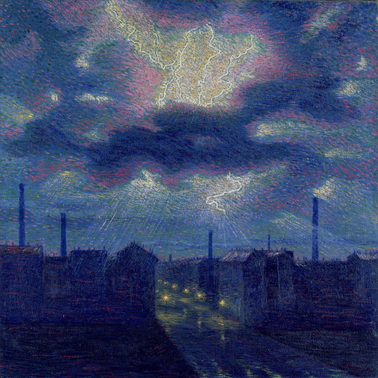 Bliksem door Luigi Russolo