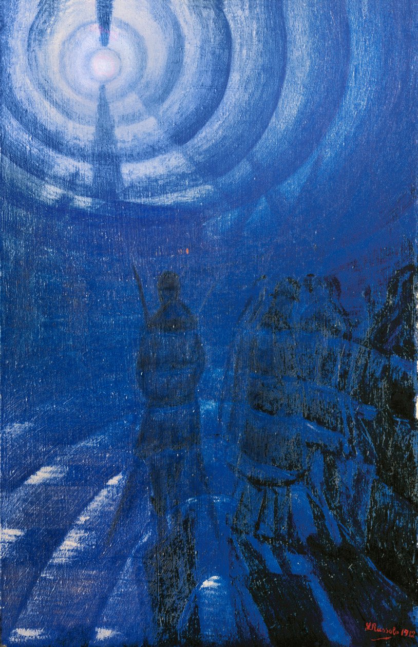 Soliditeit van mist door Luigi Russolo