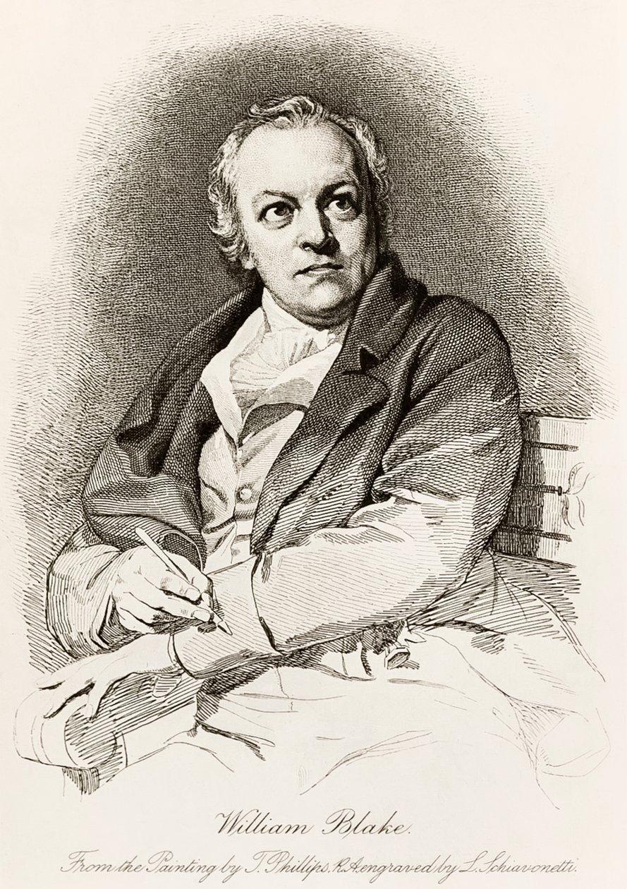 William Blake door Luigi Schiavonetti