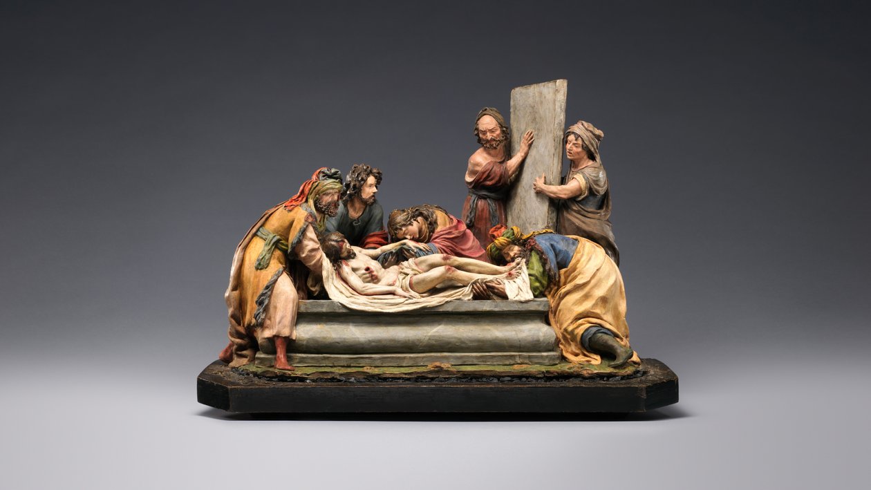 De graflegging van Christus door Luisa Roldán