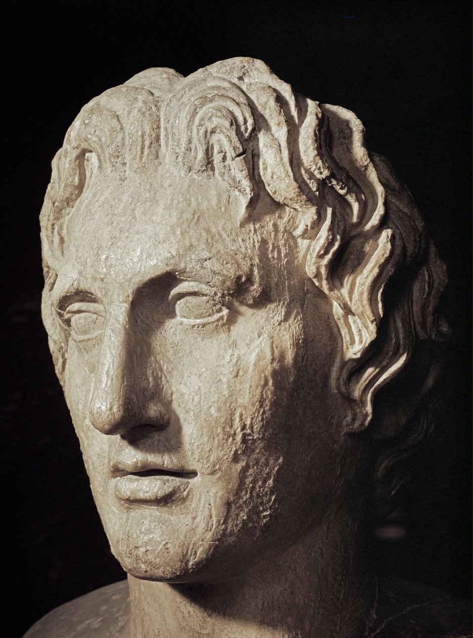 Alexander de Grote ... door Lysippos (attributed to)