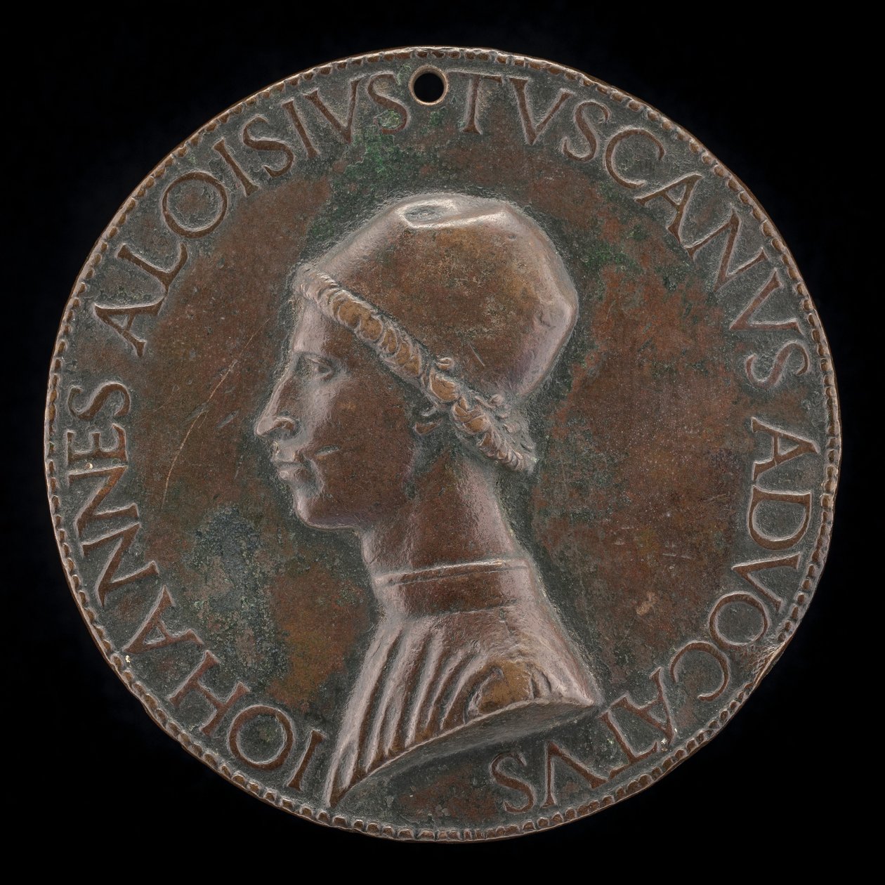 Giovanni Alvise Toscani, ca. 1450-1478, Milanese Jurisconsult, Consistorial Advocate...[voorzijde] door Lysippus Junior