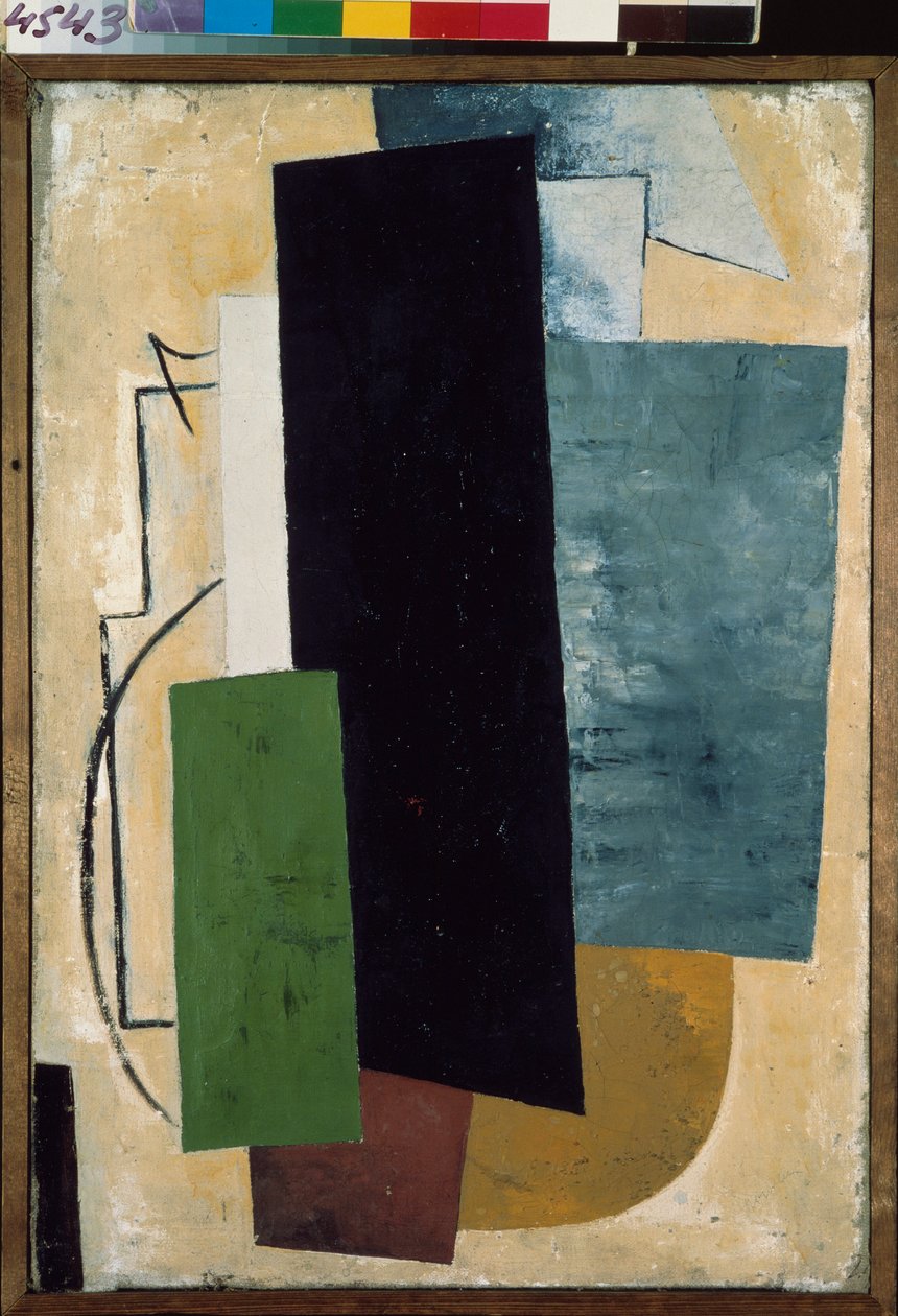 Architectonische schildering door Lyubov Sergeevna Popova