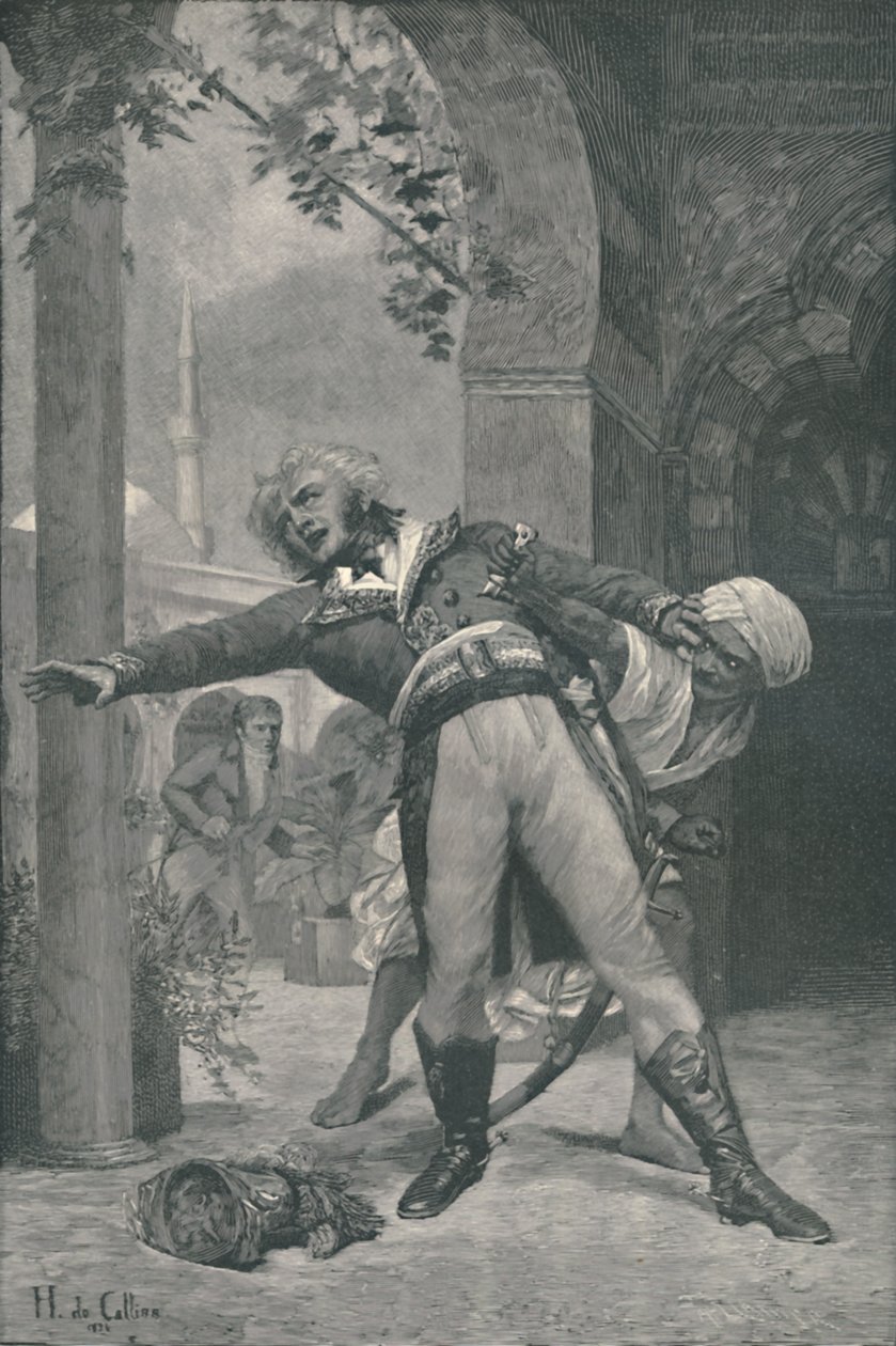 De moord op Kléber in Caïro, 14 juni 1800 door Horace de Callias
