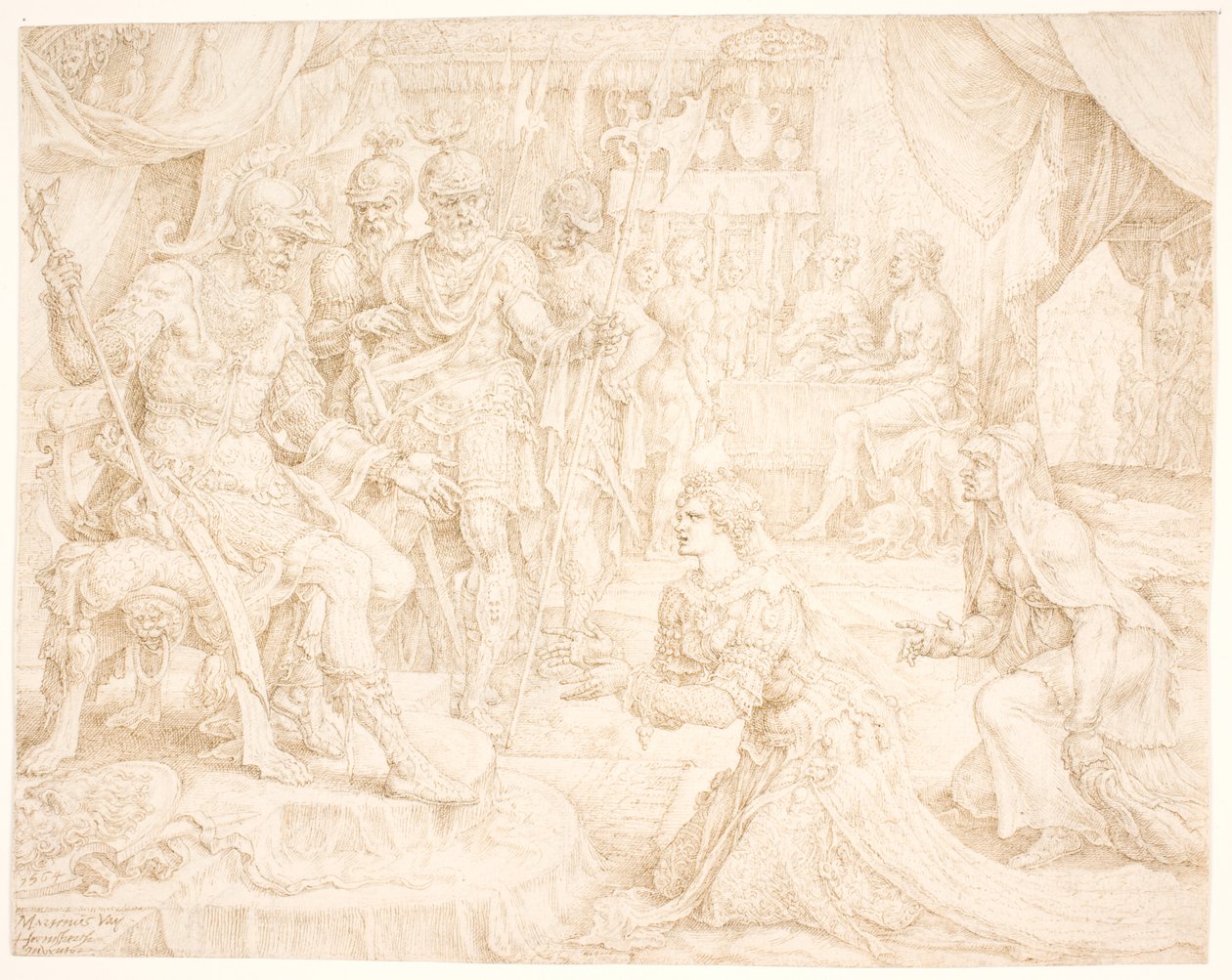 Judith voor Holofernes door Maarten van Heemskerck