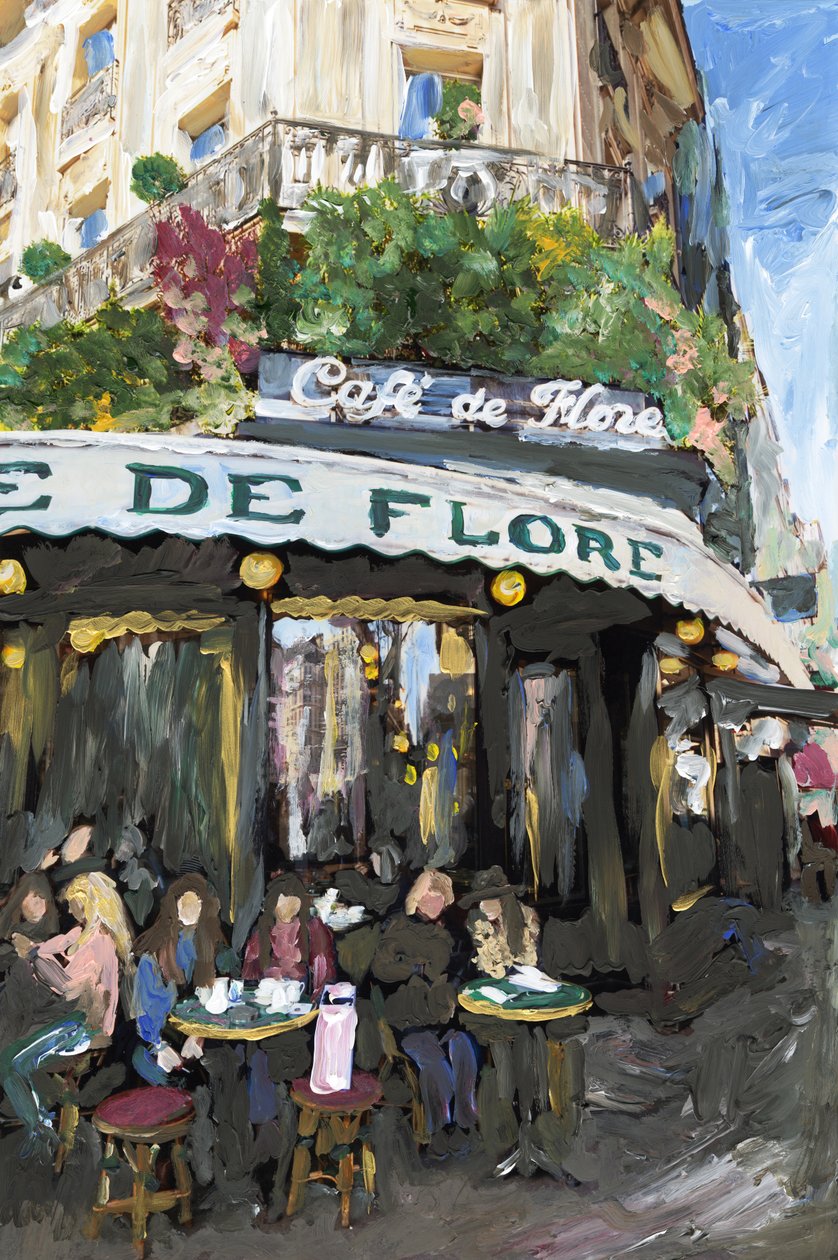 Café De Flore, 2019 door Madeleine Gross