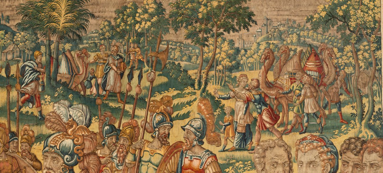 Verhaal van Gideon, rechter en krijger van de Hebreeën, eind 16e eeuw door Maerten van Heemskerck