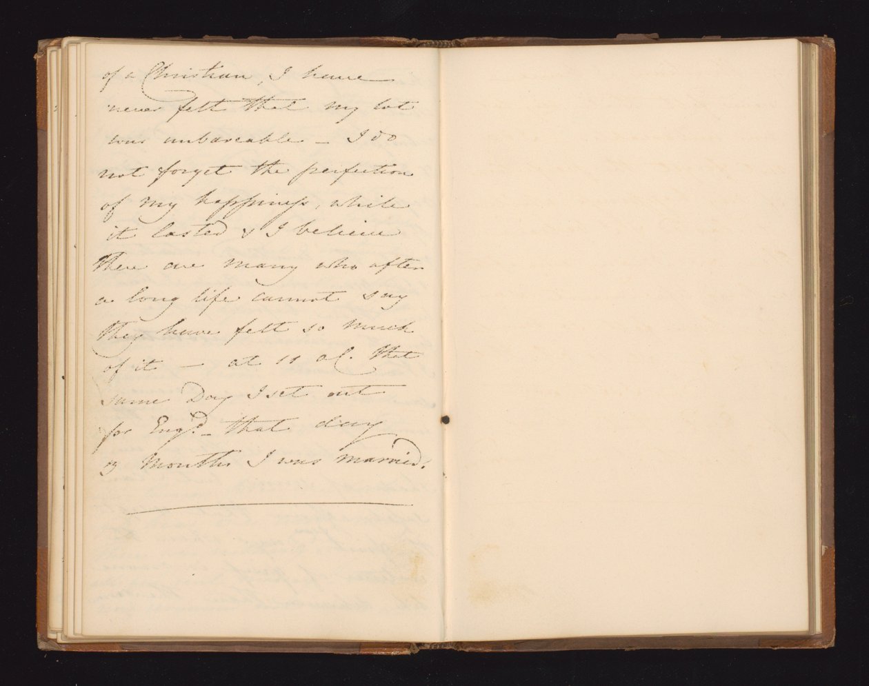 Manuscriptuittreksel uit Lady De Lancey