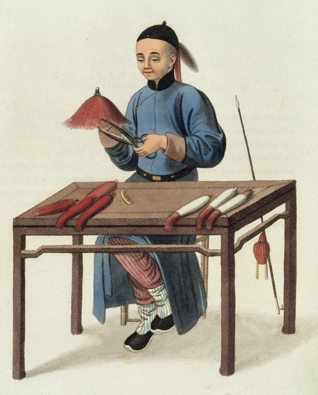 Een hoedenmaker, plaat 51 uit 