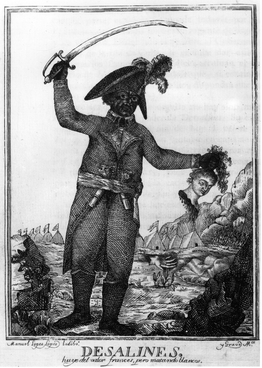 Jean Jacques Dessalines, een leider van de Haïtiaanse Revolutie door Manuel Lopez
