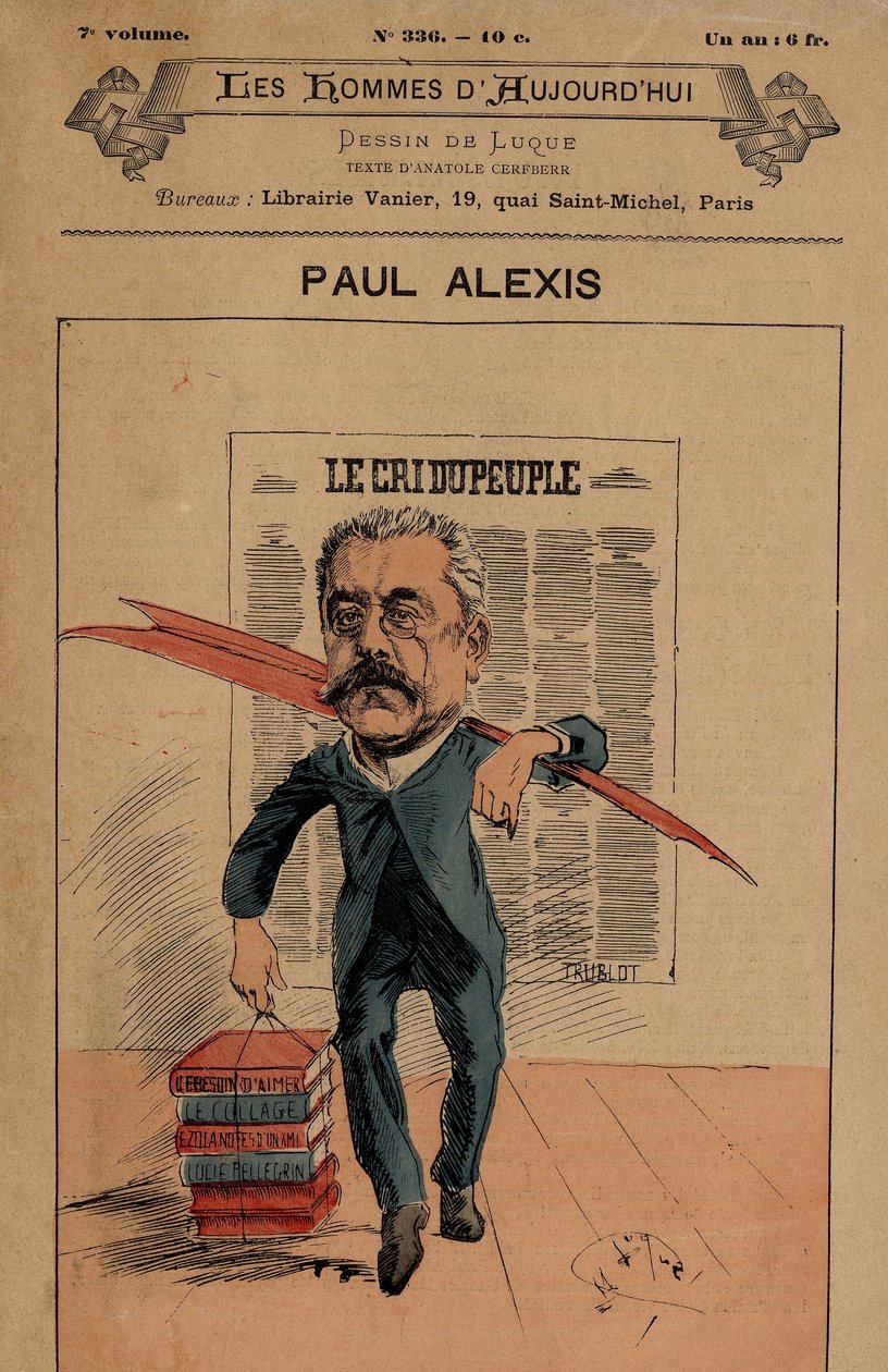 Omslag van The Men of Today, nummer 336, illustratie door Manuel Luque: De Cree van het Volk - Alexis Paul door Manuel Luque
