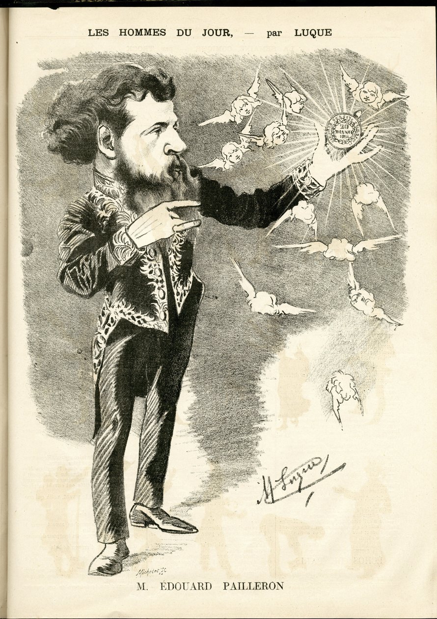 Illustratie door Manuel Luque in La Caricature (1880) door Manuel Luque
