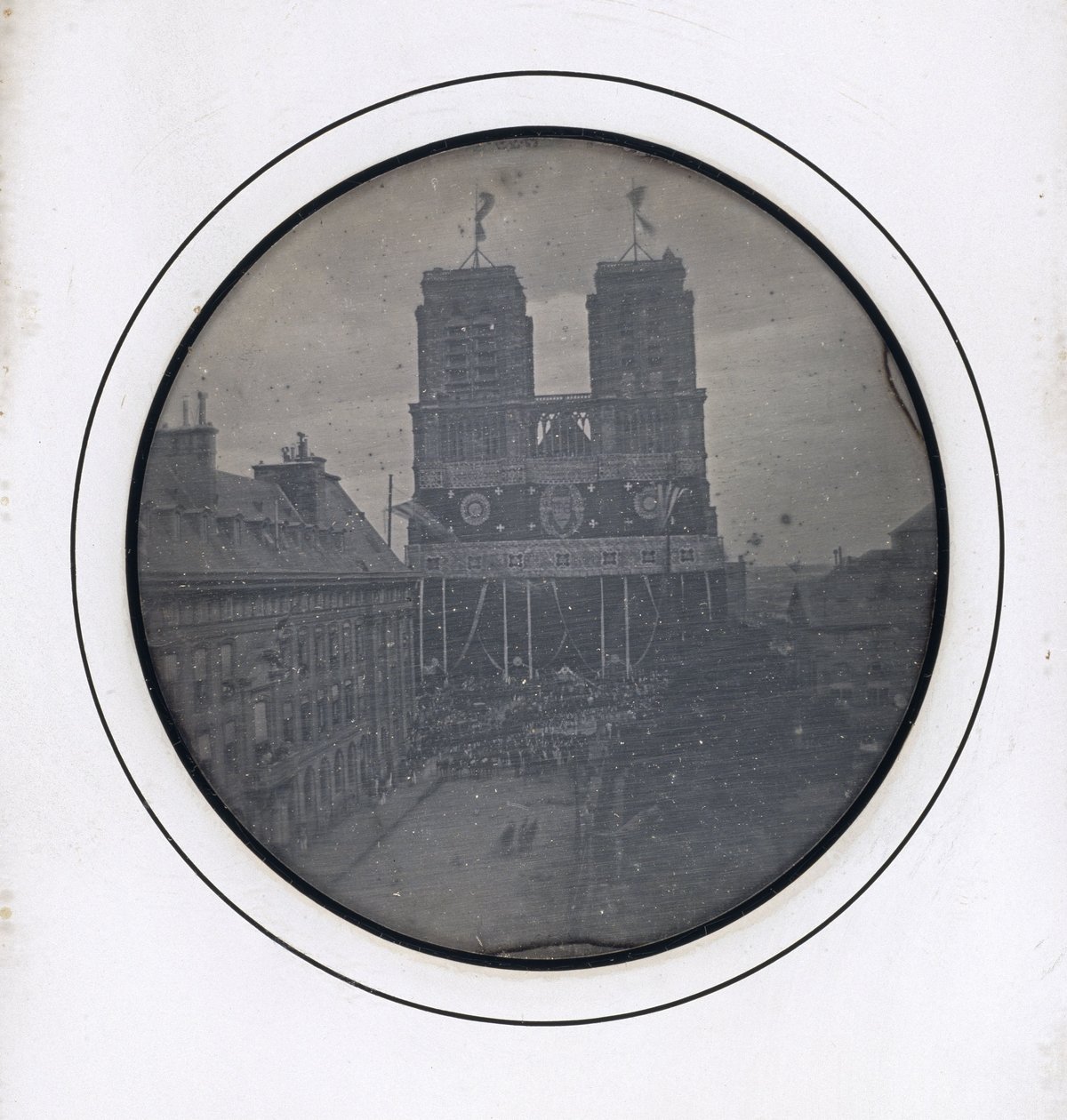 De begrafenis van de hertog van Orléans door Marc Antoine Gaudin