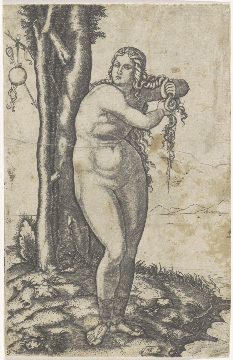 Geboorte van Venus door Marcantonio Raimondi