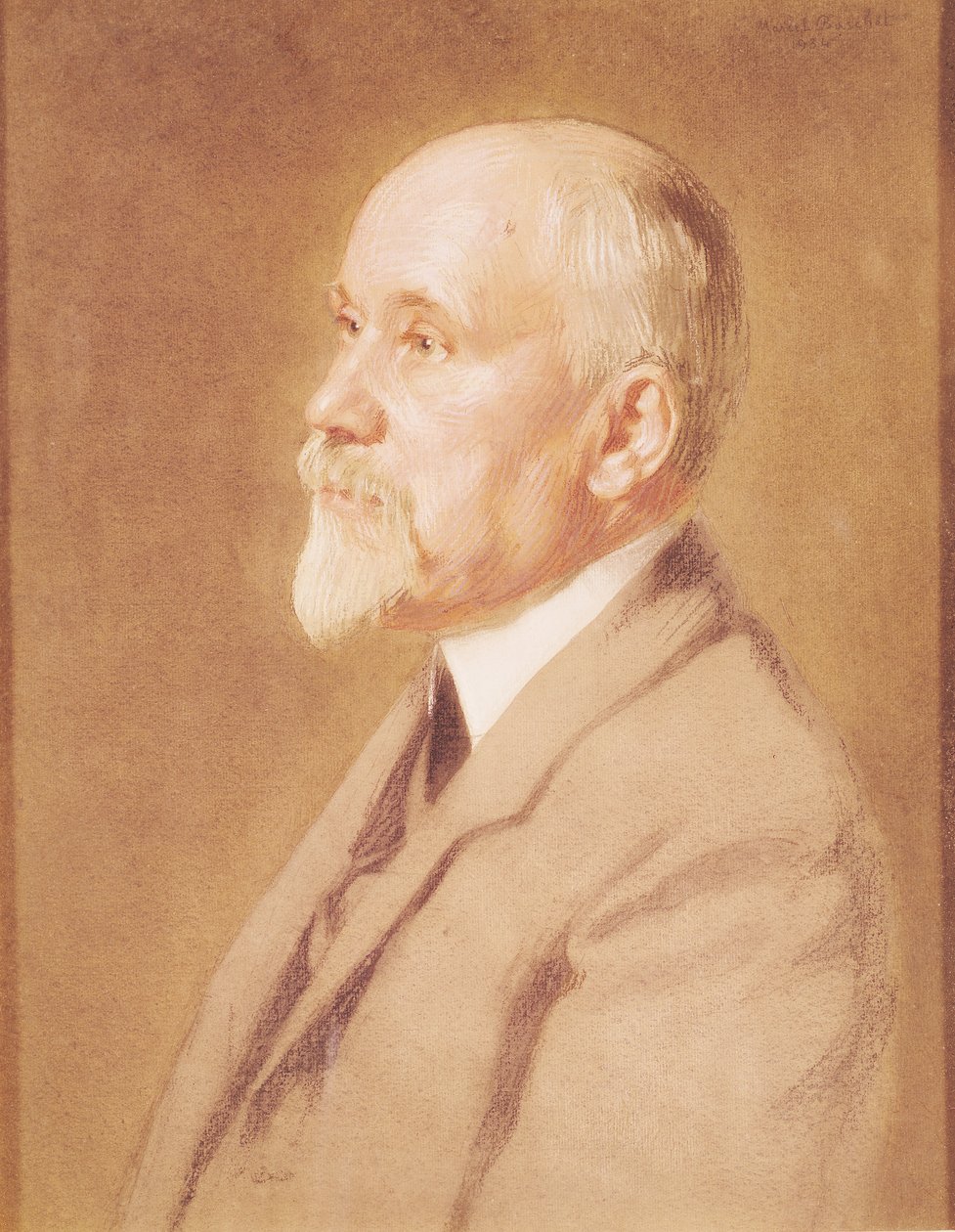 Portret van Raymond Poincare (1860-1934) door Marcel Andre Baschet