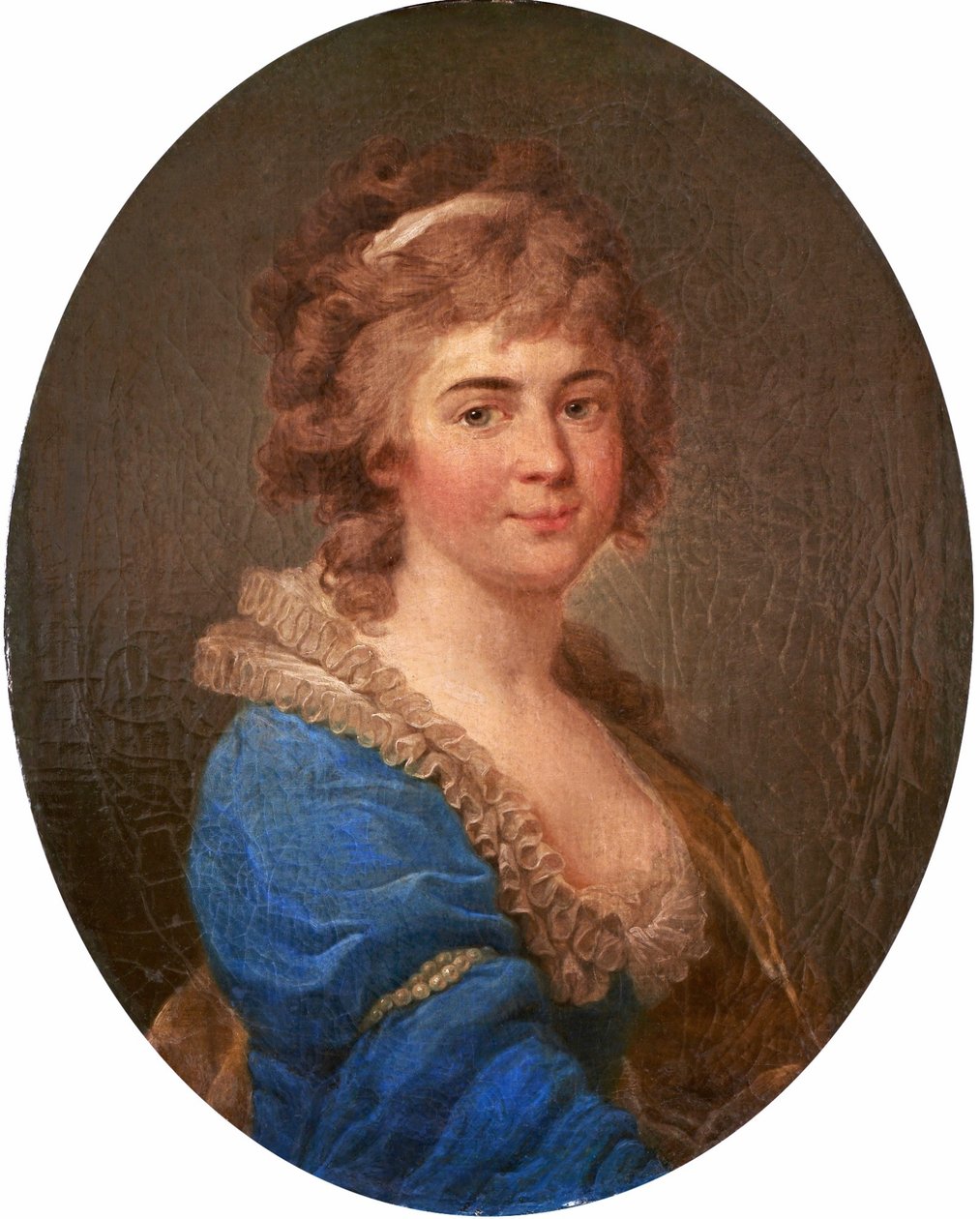 Portret van Helena Radziwiłł née Przeździecka door Marcello Bacciarelli