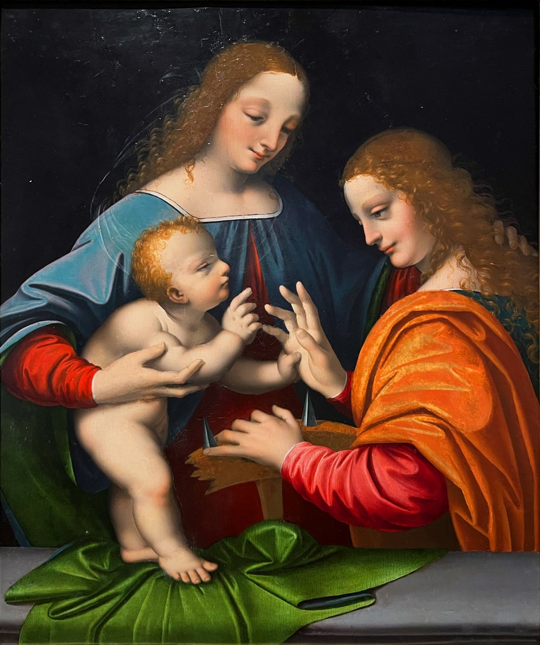 Het mystieke huwelijk van de heilige Catharina door Marco d