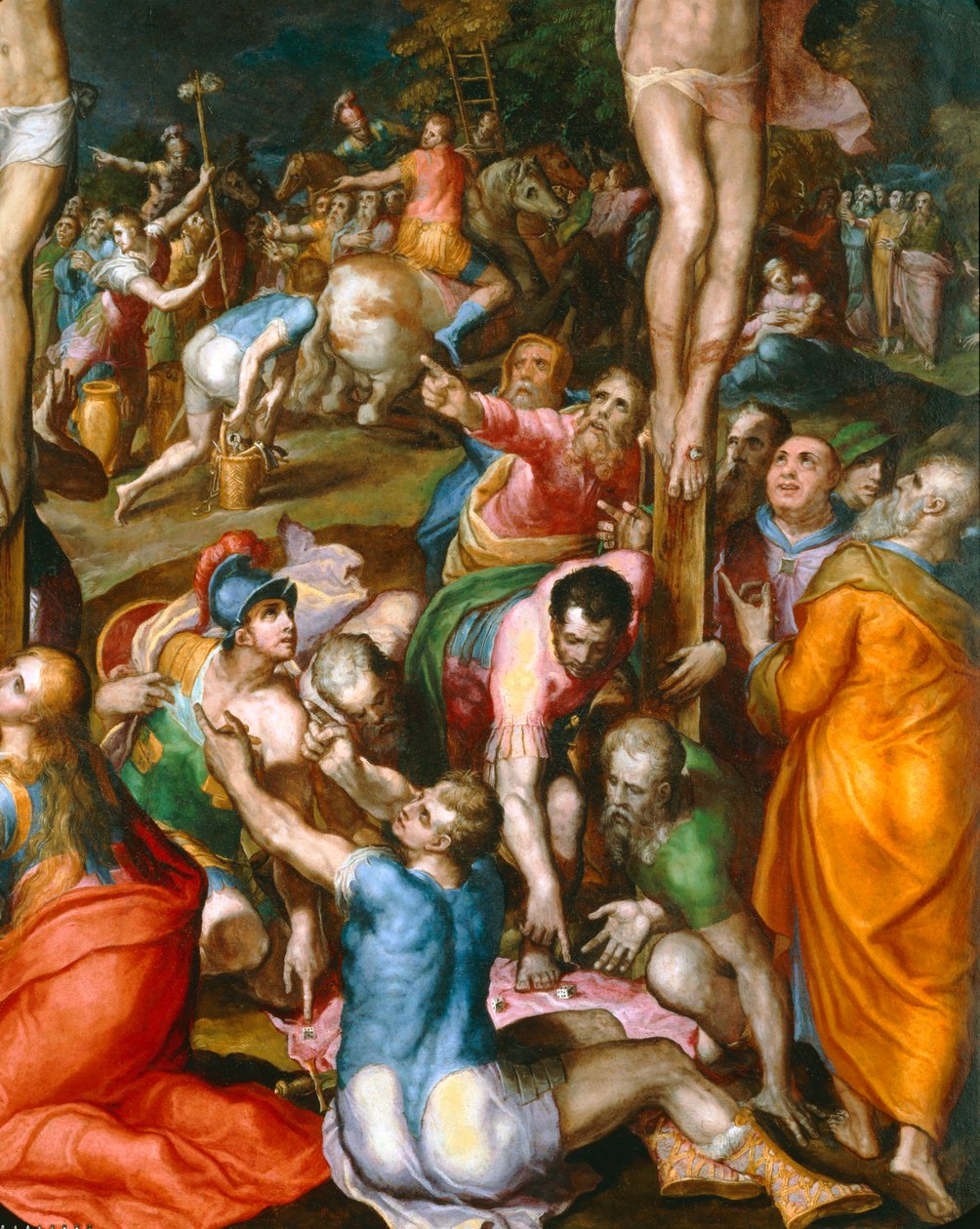 Kruisiging, detail ... door Marco dal Pino