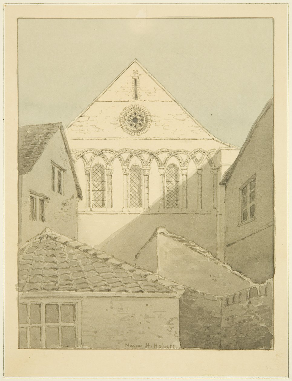 Westkant van St. James