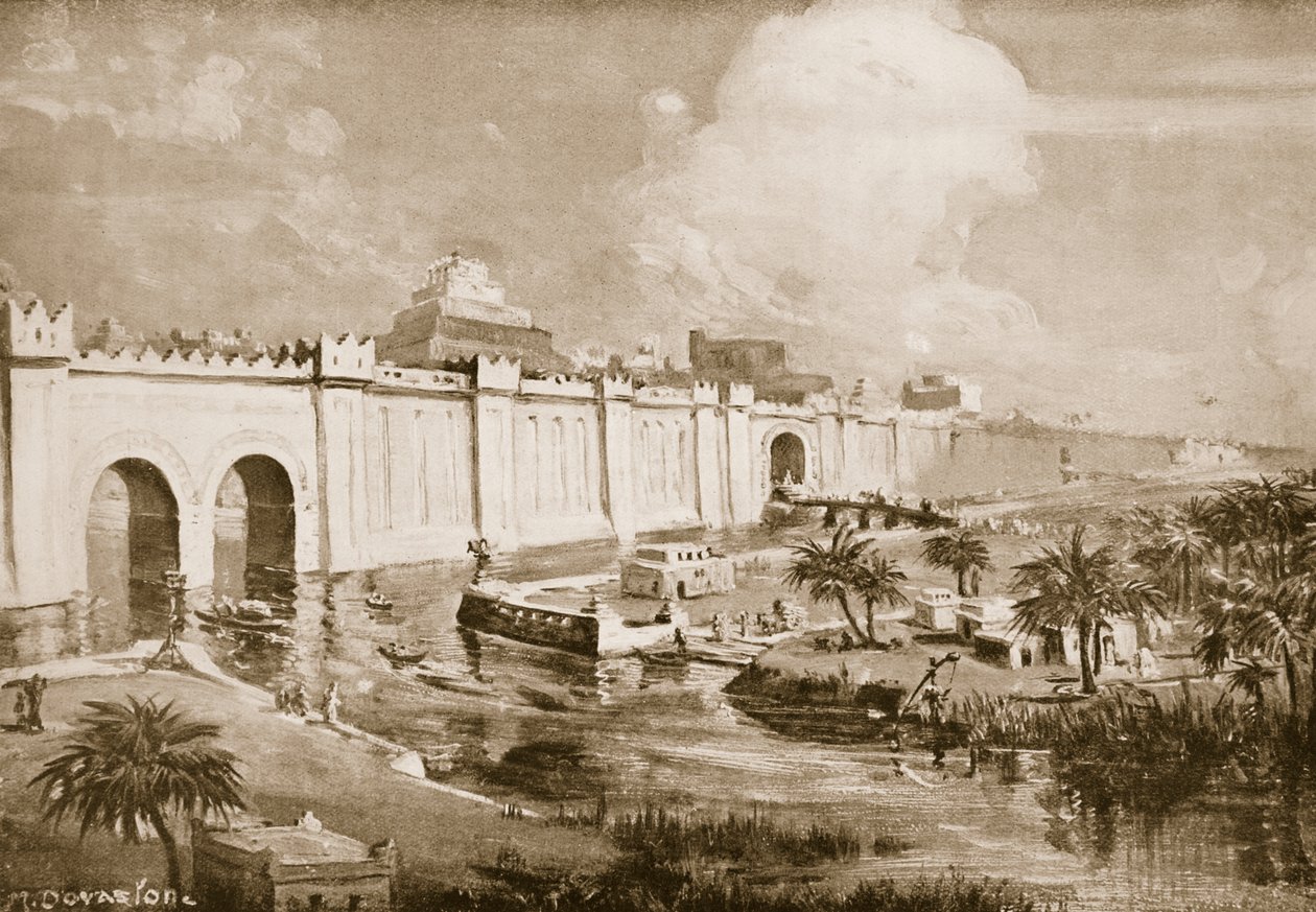 Hersteld Babylon, illustratie uit 