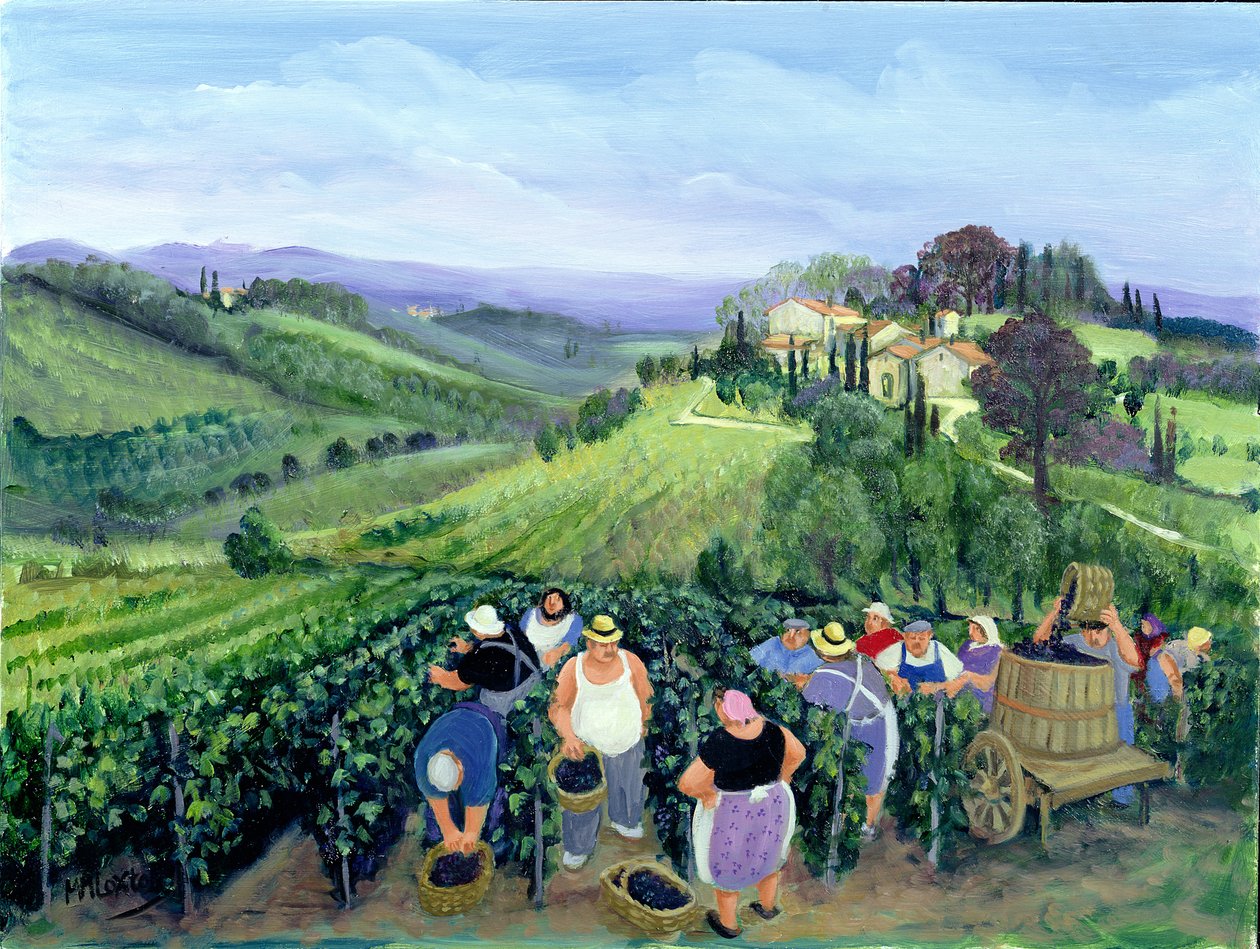 Chianti landschap door Margaret Loxton