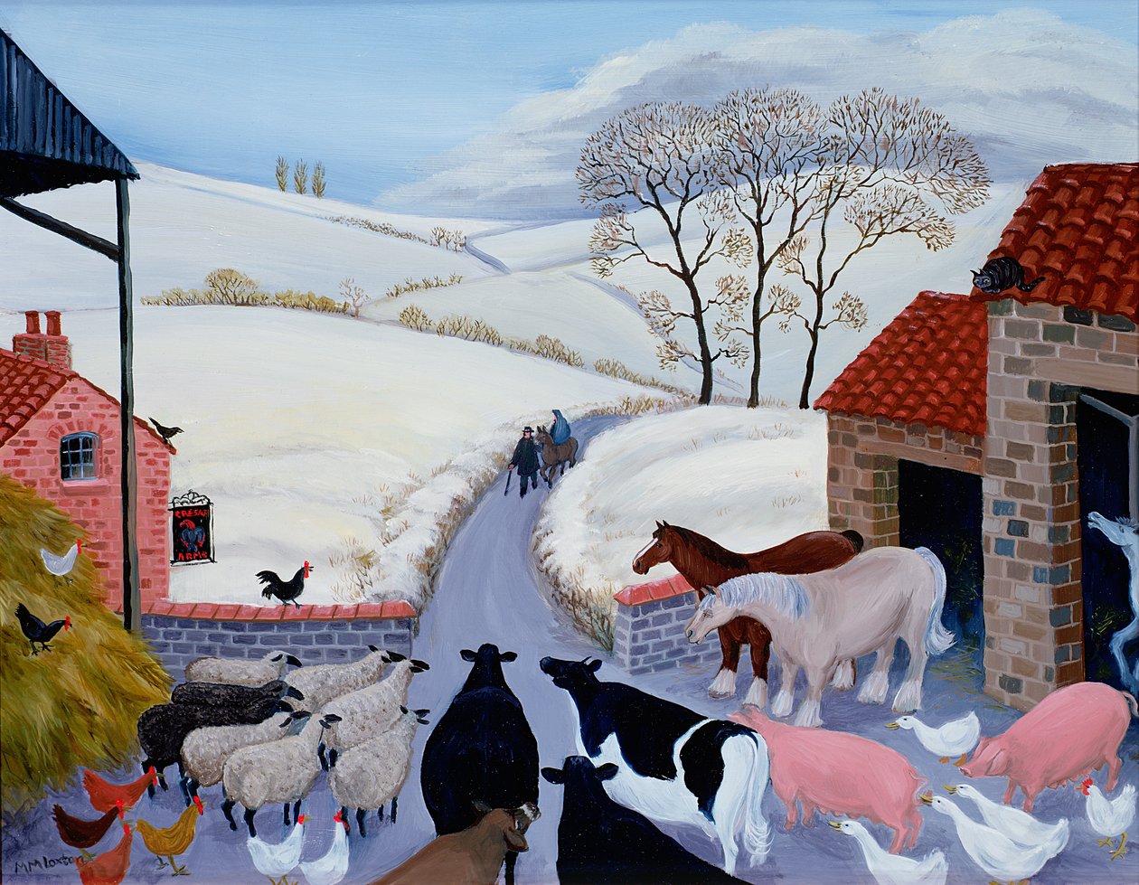 Geen plaats in de herberg door Margaret Loxton