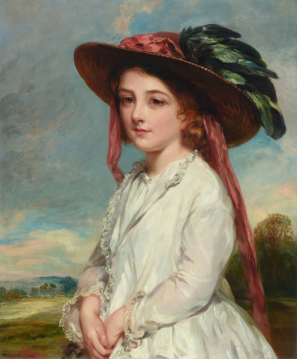 Miss Jane Blythe door Margaret Sarah Carpenter