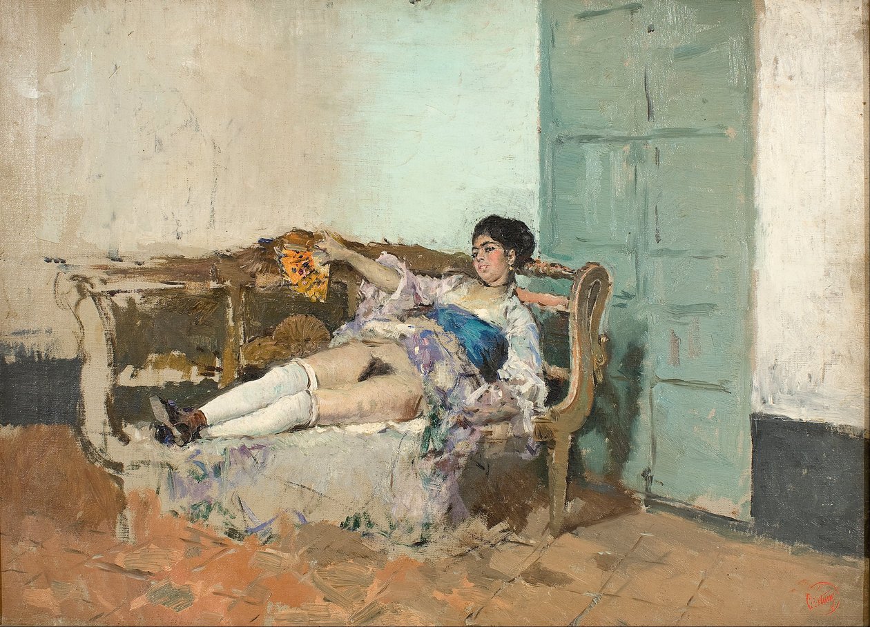 Carmen Bastián door Marià Fortuny Marsal